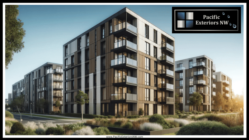Multifamily siding project planning for an occupied apartment property