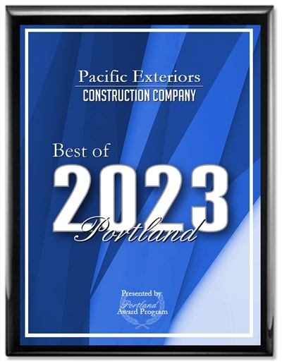 2023 Portland Best Contractor Award
