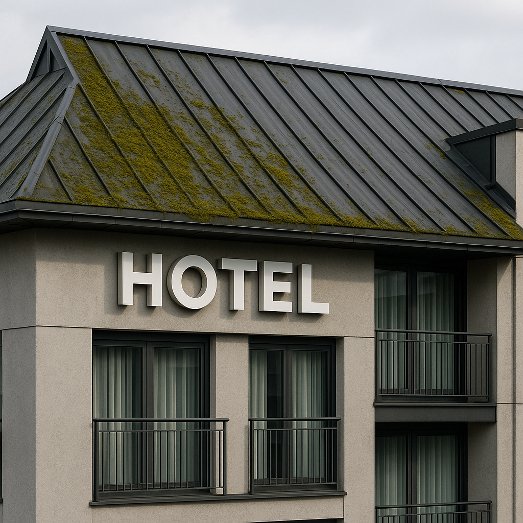 Commercial Building Roofing Options Moss